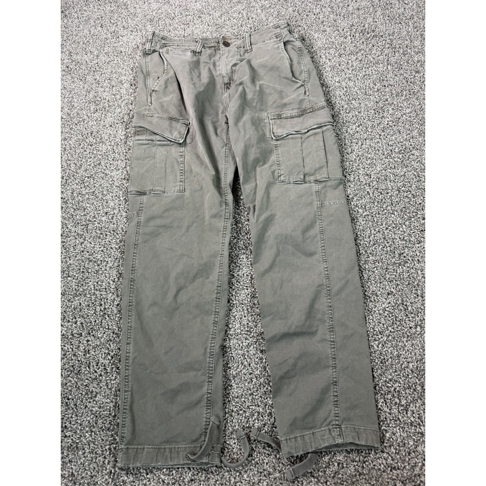 American Eagle Slim Cargo Pants Men's Size 30X28 Green
